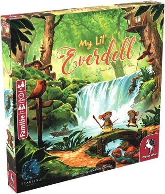 All details for the board game My Lil' Everdell and similar games