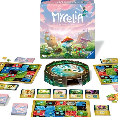 All details for the board game Mycelia and similar games