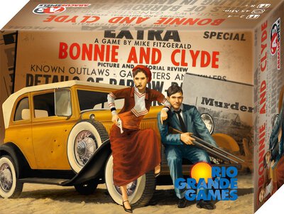 All details for the board game Bonnie and Clyde and similar games