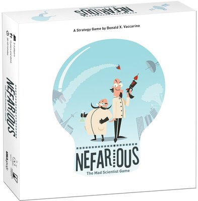 All details for the board game Nefarious and similar games