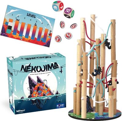 All details for the board game Nekojima and similar games