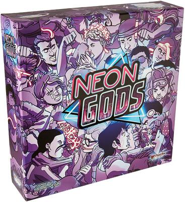 All details for the board game Neon Gods and similar games