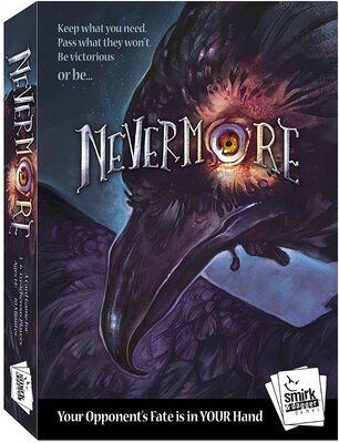 All details for the board game Nevermore and similar games