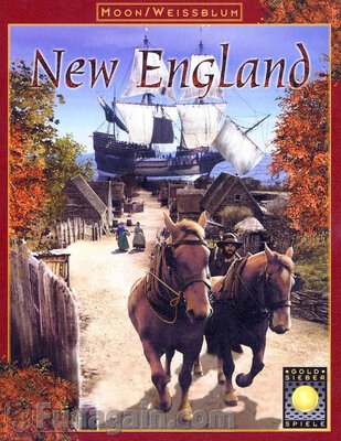 All details for the board game New England and similar games