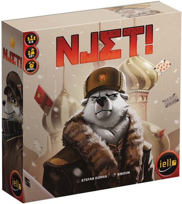 All details for the board game Nyet! and similar games