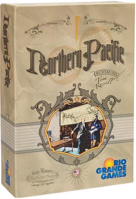 All details for the board game Northern Pacific and similar games