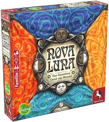 All details for the board game Nova Luna and similar games