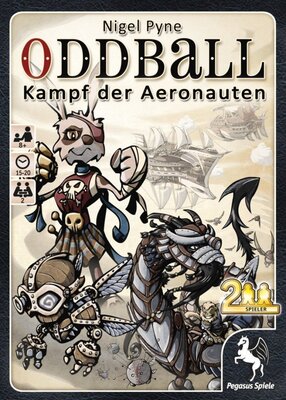 All details for the board game oddball Äeronauts and similar games