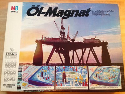 All details for the board game King Oil and similar games