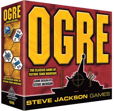 All details for the board game Ogre and similar games