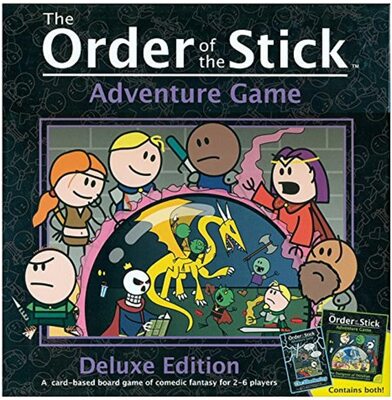 All details for the board game Order of the Stick Adventure Game: The Dungeon of Dorukan and similar games