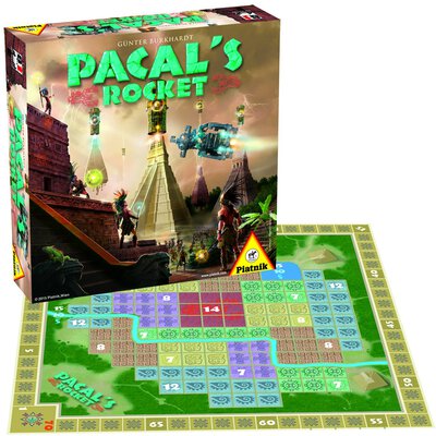 All details for the board game Pacal's Rocket and similar games