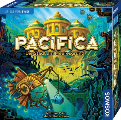 All details for the board game Pacifica and similar games