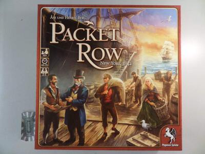 All details for the board game Packet Row and similar games