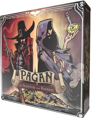 All details for the board game Pagan: Fate of Roanoke and similar games