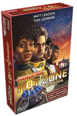 All details for the board game Pandemic: Hot Zone â€“ Europe and similar games