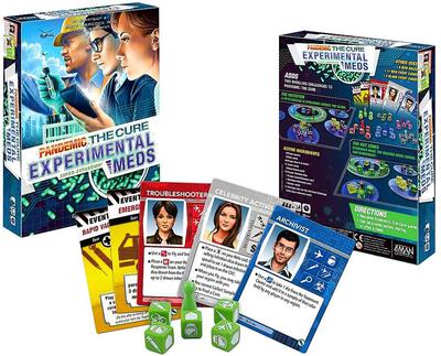 All details for the board game Pandemic: The Cure – Experimental Meds and similar games