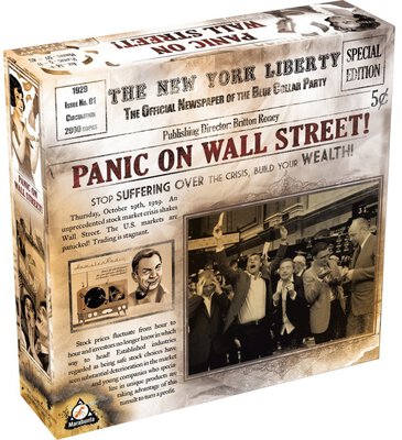 All details for the board game Panic on Wall Street! and similar games
