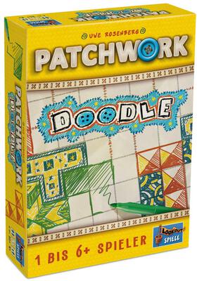 All details for the board game Patchwork Doodle and similar games