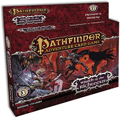 All details for the board game Pathfinder Adventure Card Game: Wrath of the Righteous Adventure Deck 3 – Demon's Heresy and similar games