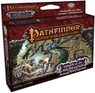 All details for the board game Pathfinder Adventure Card Game: Wrath of the Righteous Adventure Deck 5 – Herald of the Ivory Labyrinth and similar games