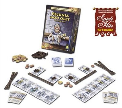 All details for the board game Pecunia non olet (Second Edition) and similar games