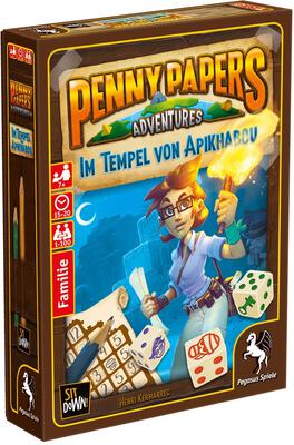 All details for the board game Penny Papers Adventures: The Temple of Apikhabou and similar games