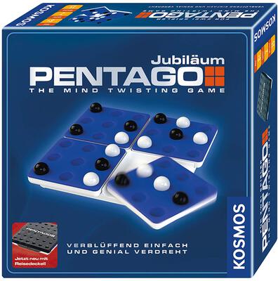 All details for the board game Pentago and similar games
