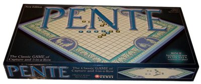 All details for the board game Pente and similar games
