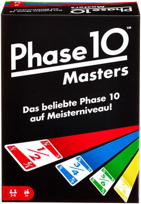 All details for the board game Phase 10 Masters Edition and similar games