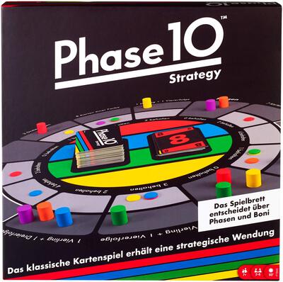 All details for the board game Phase 10 Strategy and similar games