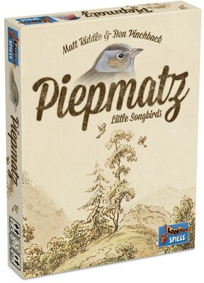 All details for the board game Piepmatz and similar games