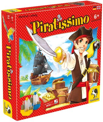All details for the board game Piratissimo and similar games