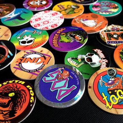 All details for the board game Pogs and similar games