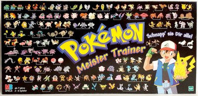 All details for the board game Pokémon Master Trainer and similar games