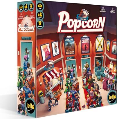 All details for the board game Popcorn and similar games