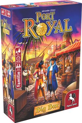 All details for the board game Port Royal: Big Box and similar games