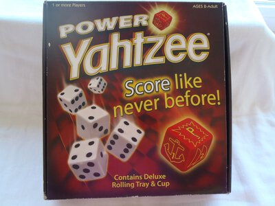 All details for the board game Power Yahtzee and similar games