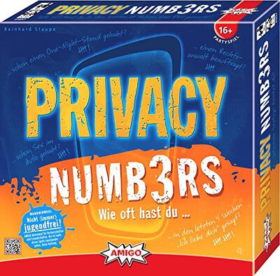 Order Privacy Numb3rs: Wie oft hast du ... at Amazon