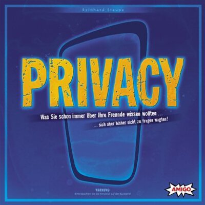 All details for the board game Privacy and similar games