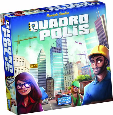 All details for the board game Quadropolis and similar games