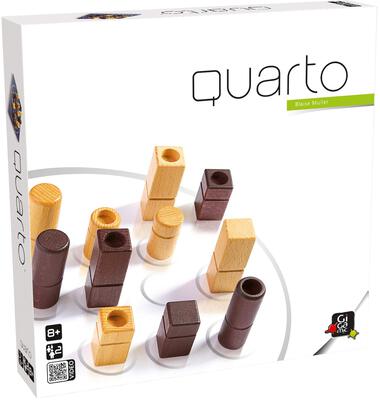 All details for the board game Quarto and similar games