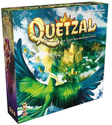 All details for the board game Quetzal and similar games