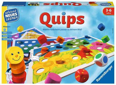 All details for the board game Quips and similar games