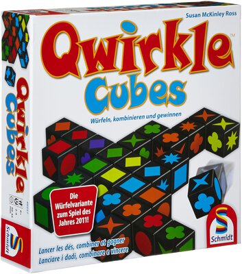 All details for the board game Qwirkle Cubes and similar games