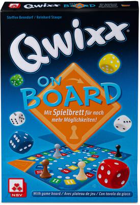 All details for the board game Qwixx On Board and similar games