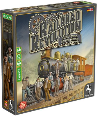 All details for the board game Railroad Revolution and similar games