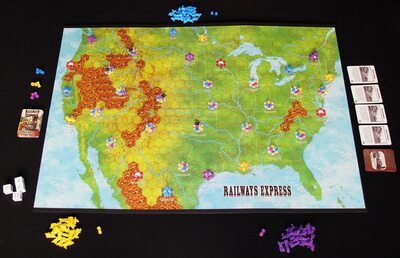 All details for the board game Railways Express and similar games