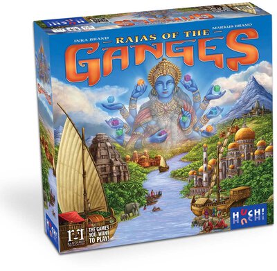 All details for the board game Rajas of the Ganges and similar games