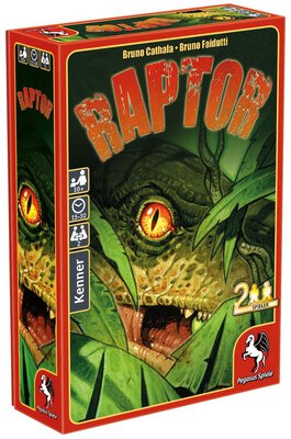 All details for the board game Raptor and similar games